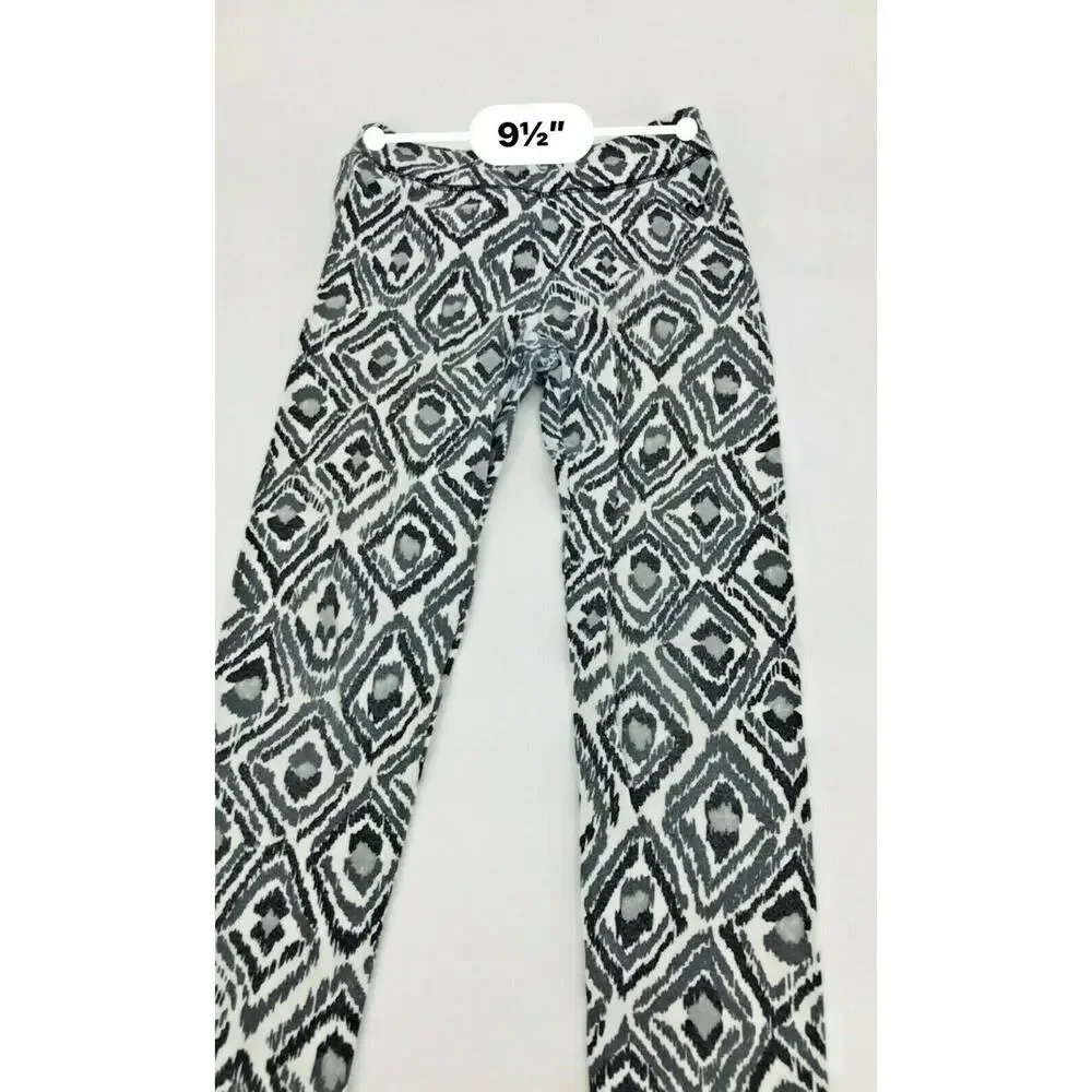 Justice Girl’s Full Length Elastic Skinny Legging Pants Kid’s Youth Size 12